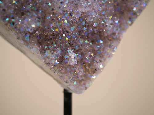 Druzy Quartz Heart