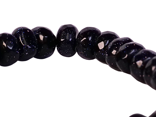 Blue Sandstone Stretch Bracelet