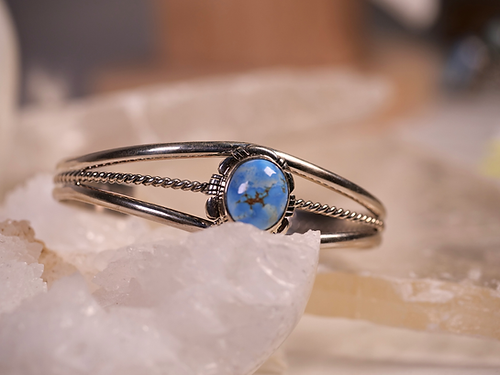 Golden Hill Turquoise Cuff Bracelet
