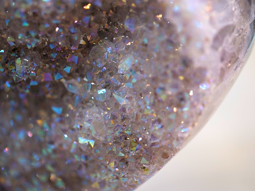 Druzy Quartz Heart