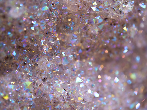 Druzy Quartz Heart