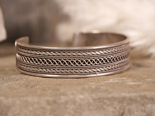 Sterling Silver Cuff Bracelet