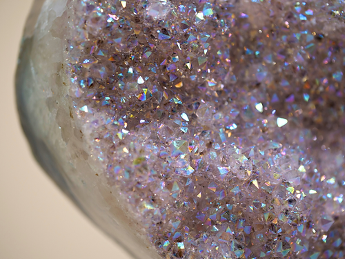 Druzy Quartz Heart