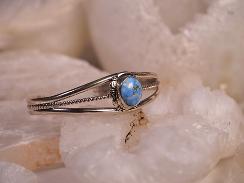 Golden Hill Turquoise Cuff Bracelet