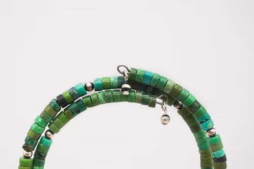 Green Turquoise Wrap-Around Bracelet