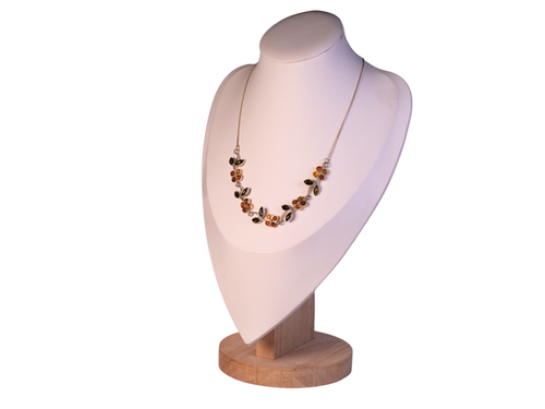 Amber Vine & Blossom Necklace