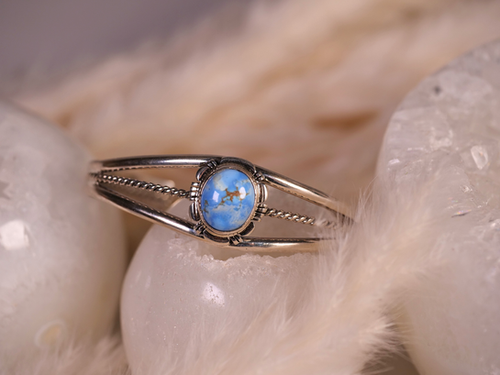 Golden Hill Turquoise Cuff Bracelet